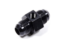 Load image into Gallery viewer, FRAGOLA 495003-BL Inline Gauge Adapter #8 x #8 Male Black