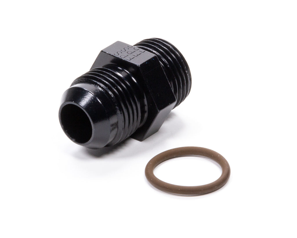 FRAGOLA 495106-BL #10 x 7/8-14 (#10)Radius O-Ring Fitting Black