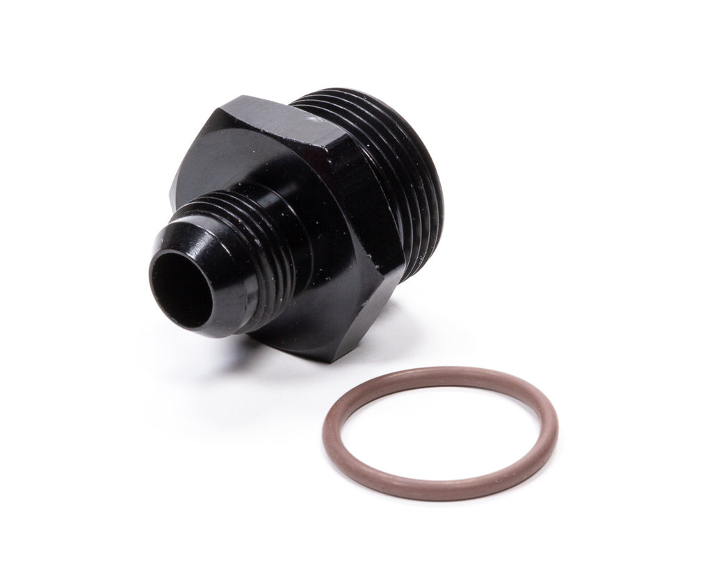 FRAGOLA 495117-BL #10 x 1-5/16-12 (#16) Radius O-Ring Fitting Bk