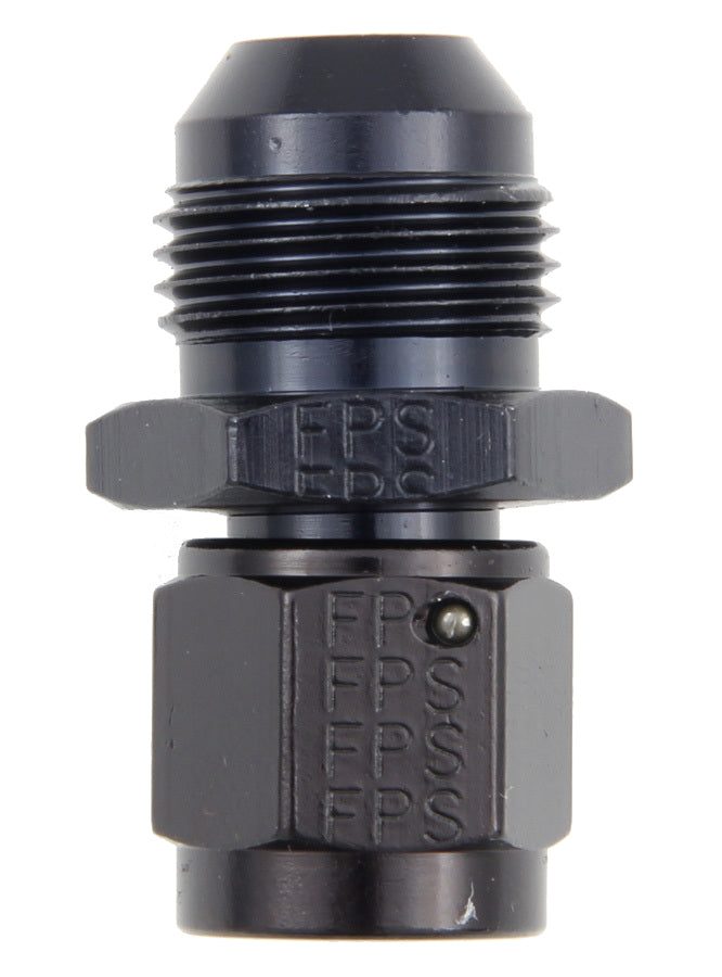 FRAGOLA 497308-BL #6 Female x #8 Male Swivel Expander Black