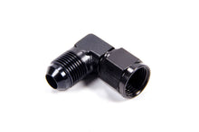 Load image into Gallery viewer, FRAGOLA 498104-BL #8 Female Swivel to Male 90 Degree Fitting Black