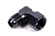 Load image into Gallery viewer, FRAGOLA 498106-BL #12 Female Swivel - Male 90 Degree Fitting Black