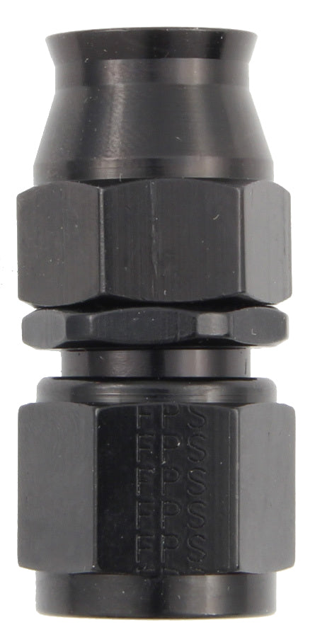 FRAGOLA 680110-BL Hose Fitting #10 Str PTFE Black