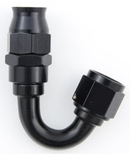 Load image into Gallery viewer, FRAGOLA 681510-BL Hose Fitting #10 150 Deg PTFE Black