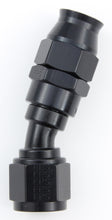 Load image into Gallery viewer, FRAGOLA 683008-BL Hose Fitting #8 30 Deg PTFE Black