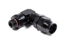 Load image into Gallery viewer, FRAGOLA 689707-BL Hose Fitting #8 90 Deg to #6 ORB PTFE Black