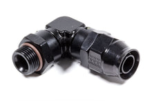 Load image into Gallery viewer, FRAGOLA 689709-BL Hose Fitting #10 90 Deg to #8 ORB PTFE Black