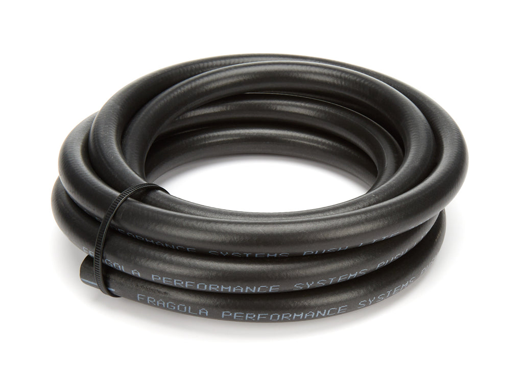FRAGOLA 831004 #4 Push-Lite  Hose 10ft Hi-Temp - Black