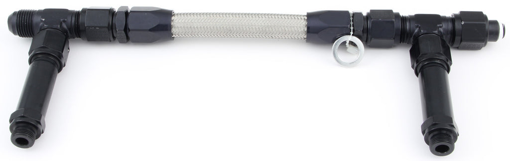FRAGOLA 920006-BL #6 Fuel Line Kit 9/16-24 Dual Inlet Demon
