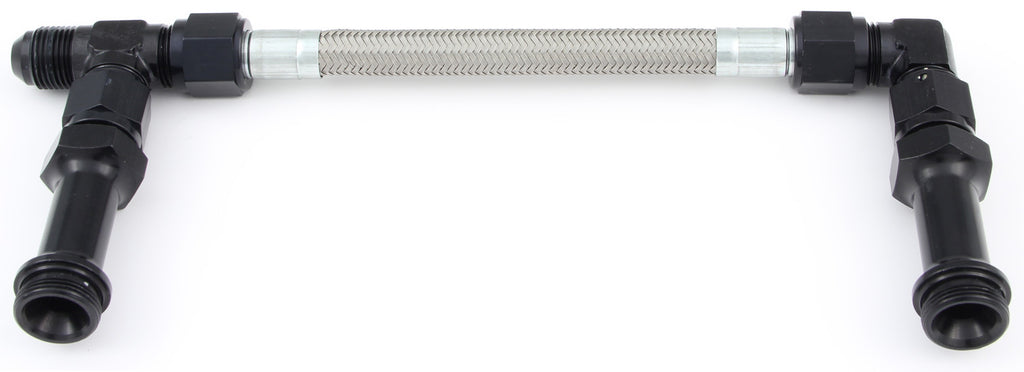 FRAGOLA 920022-BL #6 Pro Stock Fuel Line Kit 4150 Black