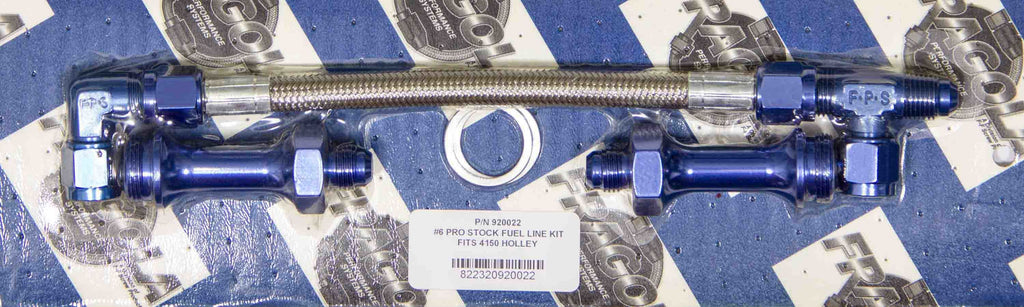 FRAGOLA 920022 #6 Pro Stock Fuel Line Kit 4150