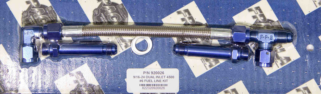 FRAGOLA 920026 #6 Pro Stock Fuel Line Kit Demon