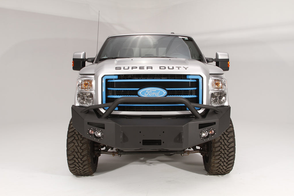 Fab Fours FS05-A1252-1 Premium Heavy Duty Winch Front Bumper for Select Ford F-250 Super Duty, Ford F-350 Super Duty, Ford F-450 Super Duty, Ford F-550 Super Duty