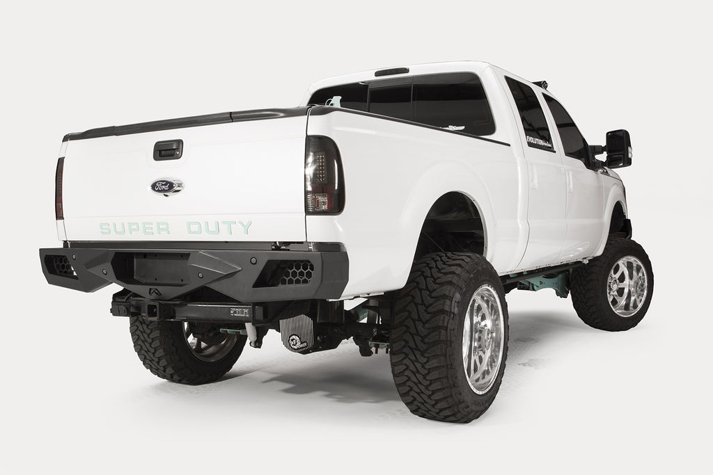 Fab Fours FS08-E1351-B Vengeance Front Bumper for Select Ford F-250 Super Duty, Ford F-350 Super Duty, Ford F-450 Super Duty, Ford F-550 Super Duty