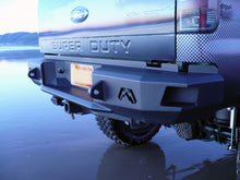 Load image into Gallery viewer, Fab Fours FS08-W1350-B Heavy Duty Rear Bumper for Select Ford F-250 Super Duty, Ford F-350 Super Duty, Ford F-450 Super Duty, Ford F-550 Super Duty