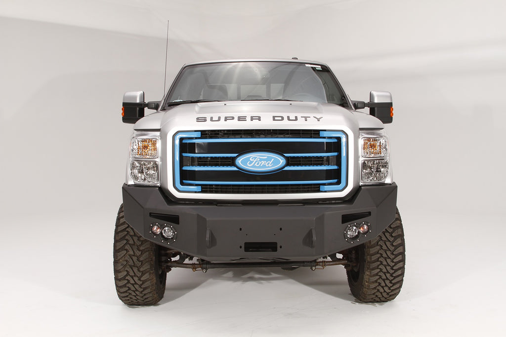 Fab Fours FS11-A2551-B Premium Heavy Duty Winch Front Bumper for Select Ford F-250 Super Duty, Ford F-350 Super Duty