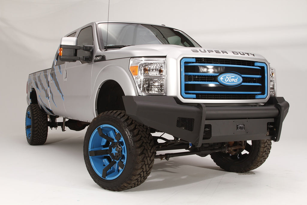 Fab Fours FS11-Q2561-1 Elite Front Bumper for Select Ford F-250 Super Duty, Ford F-350 Super Duty, Ford F-450 Super Duty, Ford F-550 Super Duty