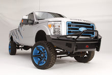 Load image into Gallery viewer, Fab Fours FS11-S2562-1 Black Steel Front Ranch Bumper for Select Ford F-250 Super Duty, Ford F-350 Super Duty, Ford F-450 Super Duty, Ford F-550 Super Duty