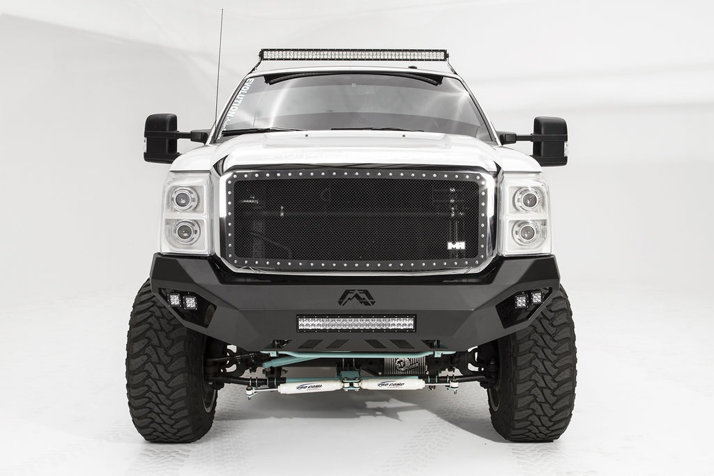 Fab Fours FS11-V2552-B Vengeance Front Bumper for Select Ford F-250 Super Duty, Ford F-350 Super Duty