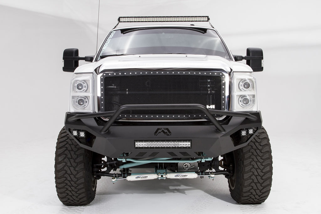 Fab Fours FS11-V2652-B Vengeance Front Bumper for Select Ford F-450 Super Duty, Ford F-550 Super Duty