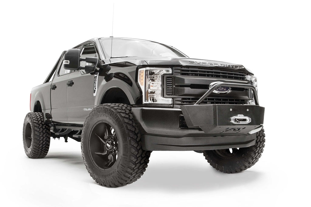 Fab Fours FS17-N4160-1 Large Frame Winch Mount for Select Ford F-250 Super Duty, Ford F-350 Super Duty, Ford F-450 Super Duty, Ford F-550 Super Duty, Ford F-600 Super Duty