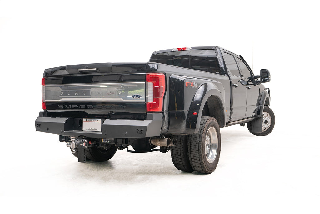 Fab Fours FS17-RT4150-1 Red Steel Rear Bumper for Select Ford F-250 Super Duty, Ford F-350 Super Duty