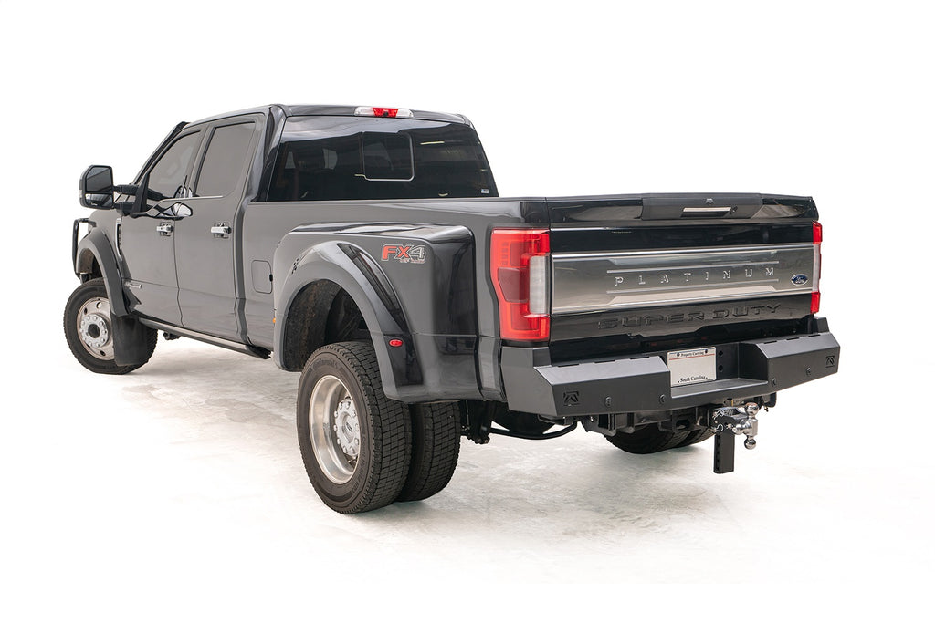 Fab Fours FS17-RT4150-1 Red Steel Rear Bumper for Select Ford F-250 Super Duty, Ford F-350 Super Duty