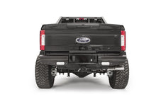 Load image into Gallery viewer, Fab Fours FS17-T4150-1 Black Steel Ranch Rear Bumper for Select Ford F-250 Super Duty, Ford F-350 Super Duty, Ford F-600 Super Duty