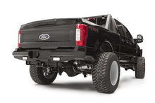 Load image into Gallery viewer, Fab Fours FS17-T4150-1 Black Steel Ranch Rear Bumper for Select Ford F-250 Super Duty, Ford F-350 Super Duty, Ford F-600 Super Duty