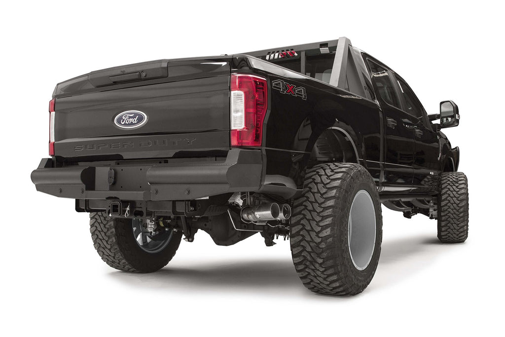 Fab Fours FS17-U4150-1 Elite Rear Ranch Bumper for Select Ford F-250 Super Duty, Ford F-350 Super Duty