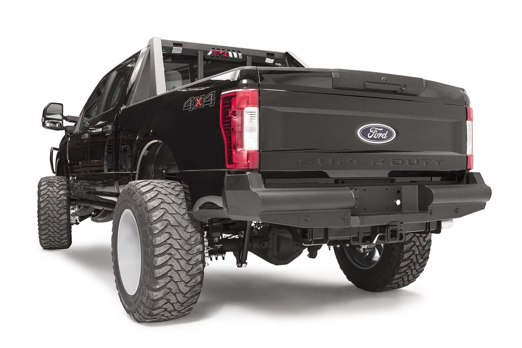 Fab Fours FS17-U4150-1 Elite Rear Ranch Bumper for Select Ford F-250 Super Duty, Ford F-350 Super Duty