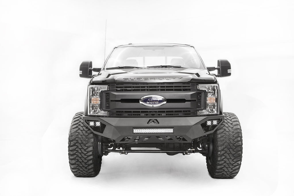 Fab Fours FS17-V4151-1 Vengeance Front Bumper for Select Ford F-250 Super Duty, Ford F-350 Super Duty