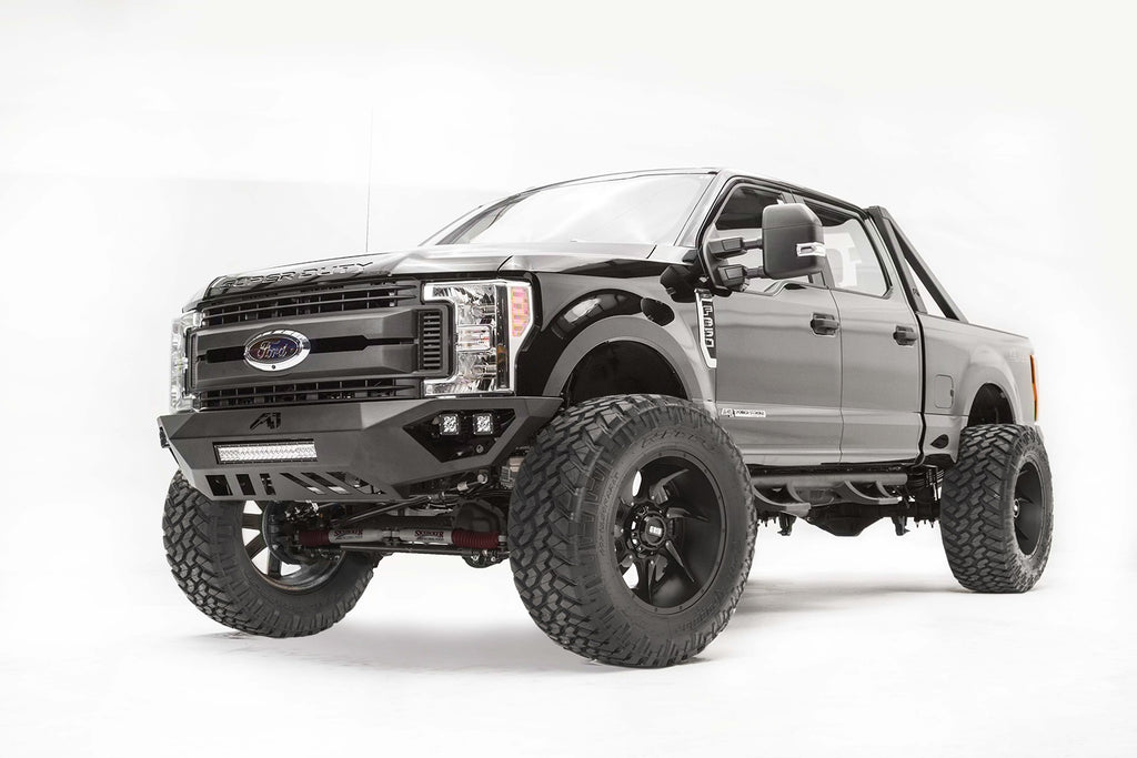 Fab Fours FS17-V4151-B Vengeance Front Bumper for Select Ford F-250 Super Duty, Ford F-350 Super Duty