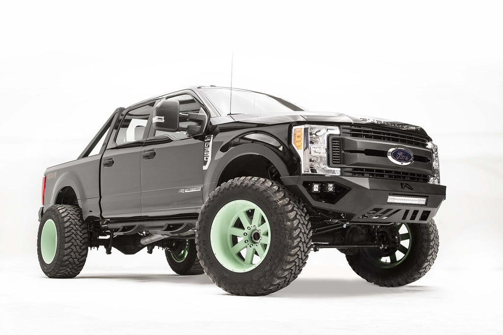Fab Fours FS17-V4151-B Vengeance Front Bumper for Select Ford F-250 Super Duty, Ford F-350 Super Duty