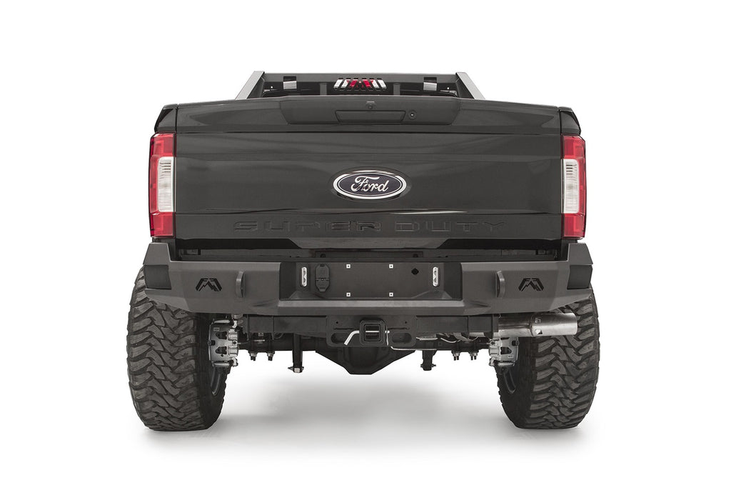 Fab Fours FS17-W4150-1 Premium Rear Bumper for Select Ford F-250 Super Duty, Ford F-350 Super Duty, Ford F-450 Super Duty, Ford F-550 Super Duty, Ford F-600 Super Duty