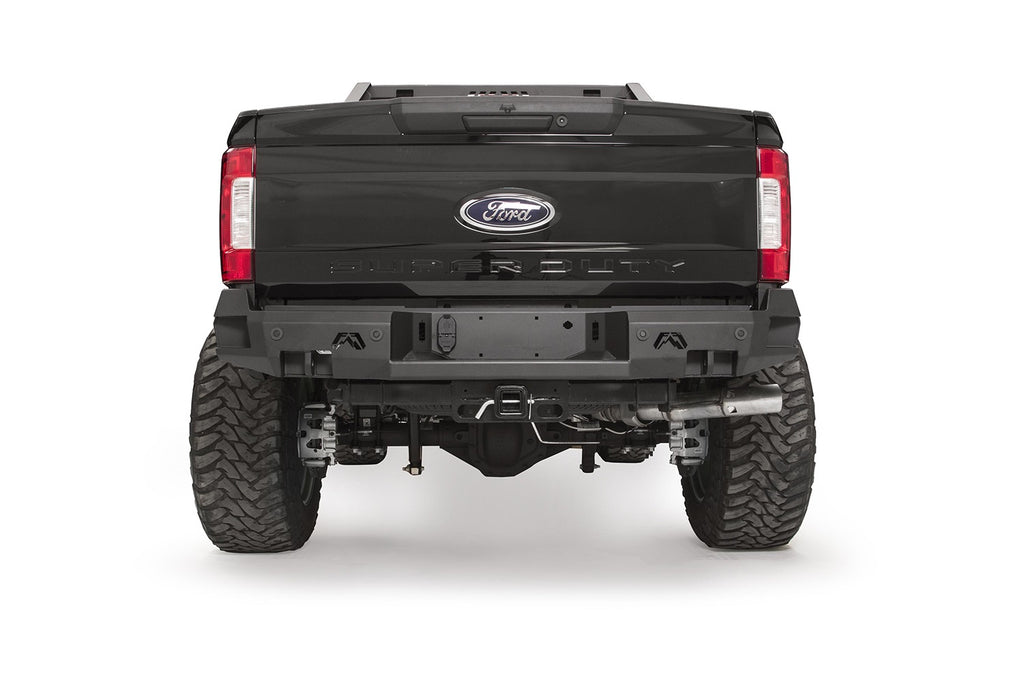 Fab Fours FS17-W4151-1 Premium Rear Bumper for Select Ford F-250 Super Duty, Ford F-350 Super Duty, Ford F-450 Super Duty, Ford F-550 Super Duty, Ford F-600 Super Duty