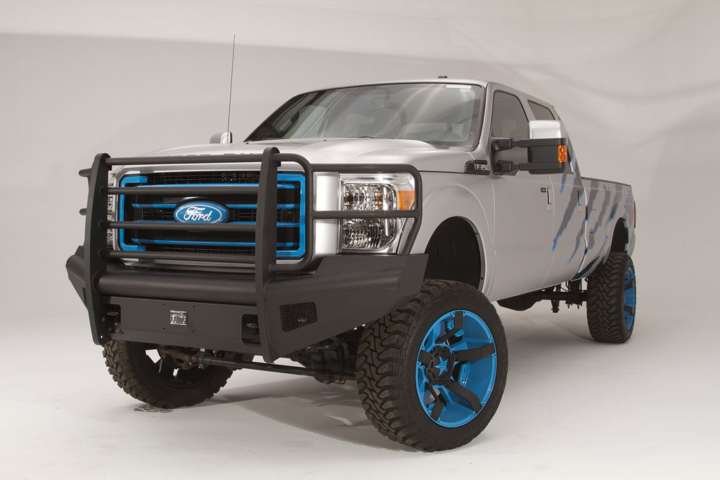 Fab Fours FS99-Q1660-1 Elite Front Bumper for Select Ford F-250, Ford F-250 Super Duty, Ford F-350 Super Duty, Ford F-450 Super Duty, Ford F-550 Super Duty