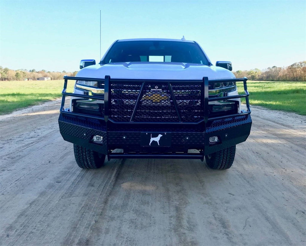 Ranch Hand FSC19HBL1 Summit Series Front Bumper for Select Chevrolet Silverado 1500, Chevrolet Silverado LTD