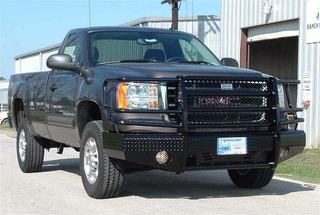 Ranch Hand FSG081BL1 Summit Series Front Bumper; Retains Factory Tow Hook And Fog Lights; - Truck Part Superstore
