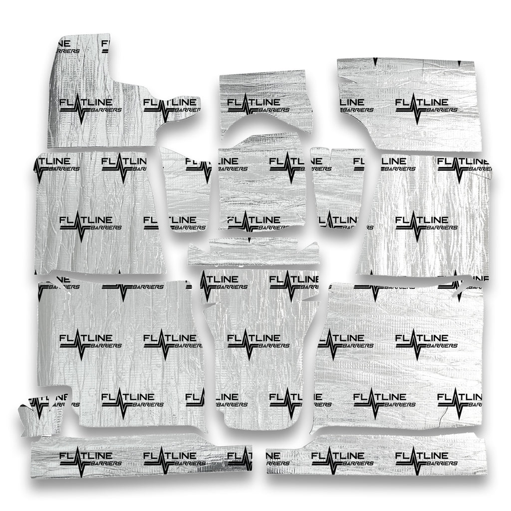 FLATLINE BARRIERS TABT4027 63-66 GM Truck High Tunn el Floor Insulation Kit