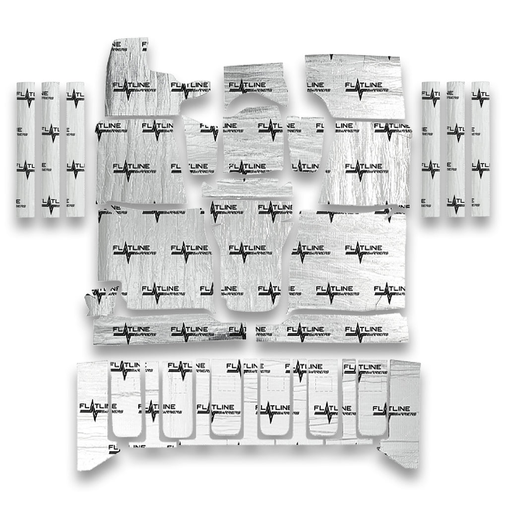FLATLINE BARRIERS TABT4028 63-66 GM Truck High Tunn el Full Insulation Kit