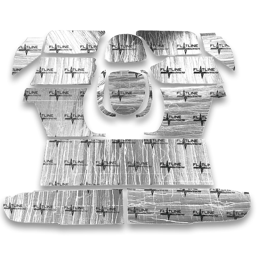 FLATLINE BARRIERS TABT4034 55-59 GM Truck High Tunn el Floor Insulation Kit
