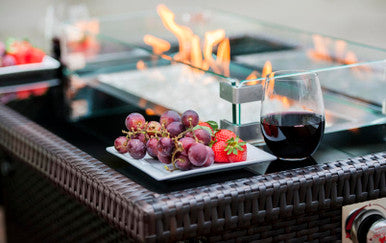 Outland Fire Bowl 403 Fire Table, 403 Series, Espresso Brown