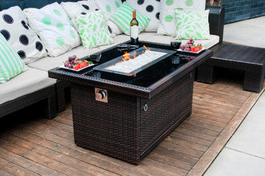 Outland Fire Bowl 404 Fire Table, 404 Series, Slate Grey