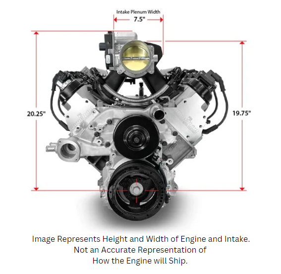 BluePrint Engines BPP822112 GM LS Compatible Intake Man, BPE Logo, LS3 / L92, Aluminum Black, 102mm Bore