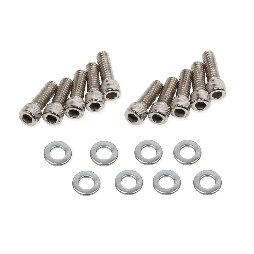 Fabricated-Aluminum-Valve-Cover---Small-Block-Chevy--Silver-Finish