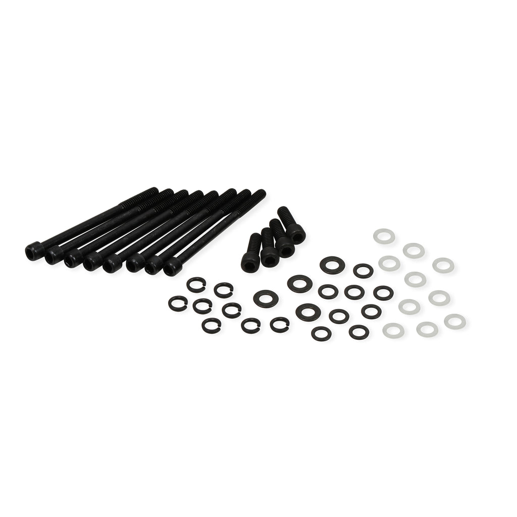 Fabricated-Aluminum-Valve-Cover---Small-Block-Chrysler---Black-Finish