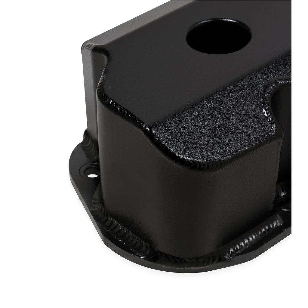 Fabricated-Aluminum-Valve-Cover---Small-Block-Ford--Black-Finish