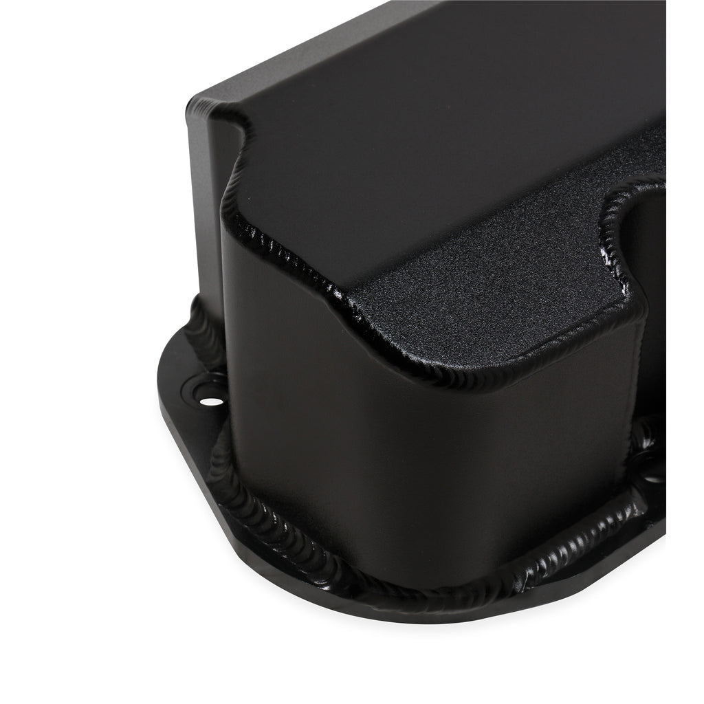 Fabricated-Aluminum-Valve-Cover---Small-Block-Ford--Black-Finish