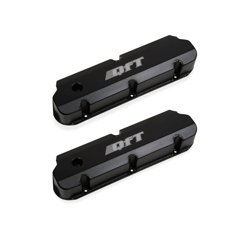Fabricated-Aluminum-Valve-Cover---Small-Block-Ford--Black-Finish